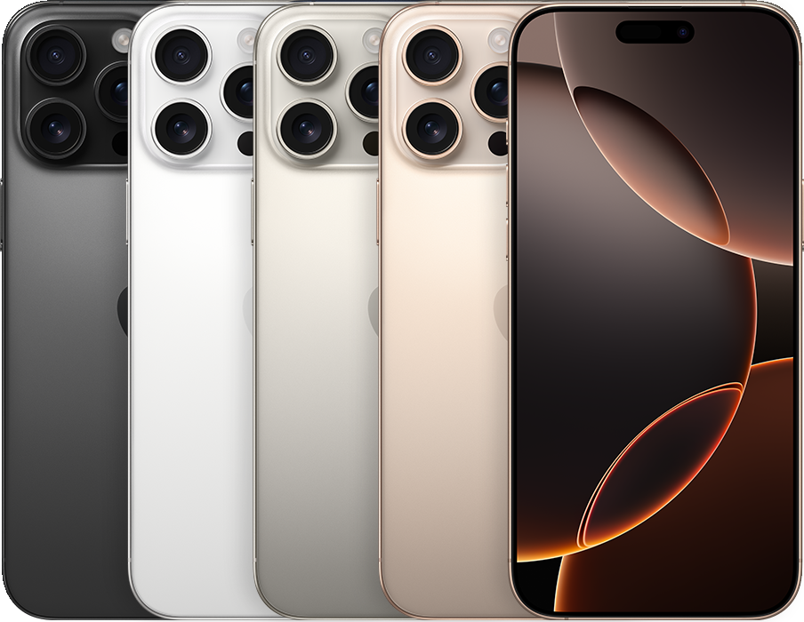 iPhone 16 Pro Max · imagen referencial del modelo