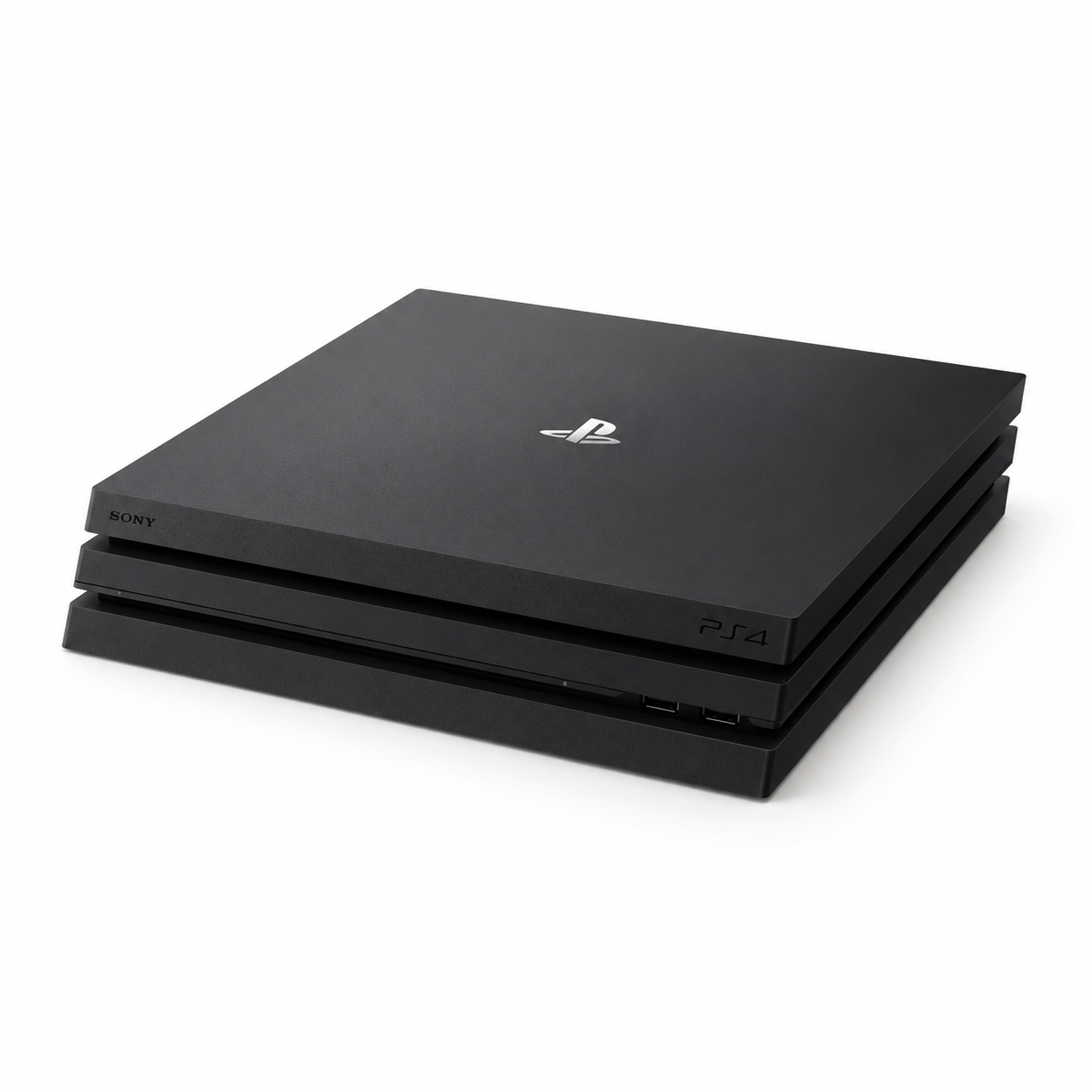 PlayStation 4 Pro · 1 TB · ilustración referencial del modelo, sin accesorios