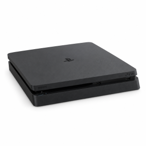 PlayStation 4 Slim · 1 TB · ilustración referencial del modelo, sin accesorios