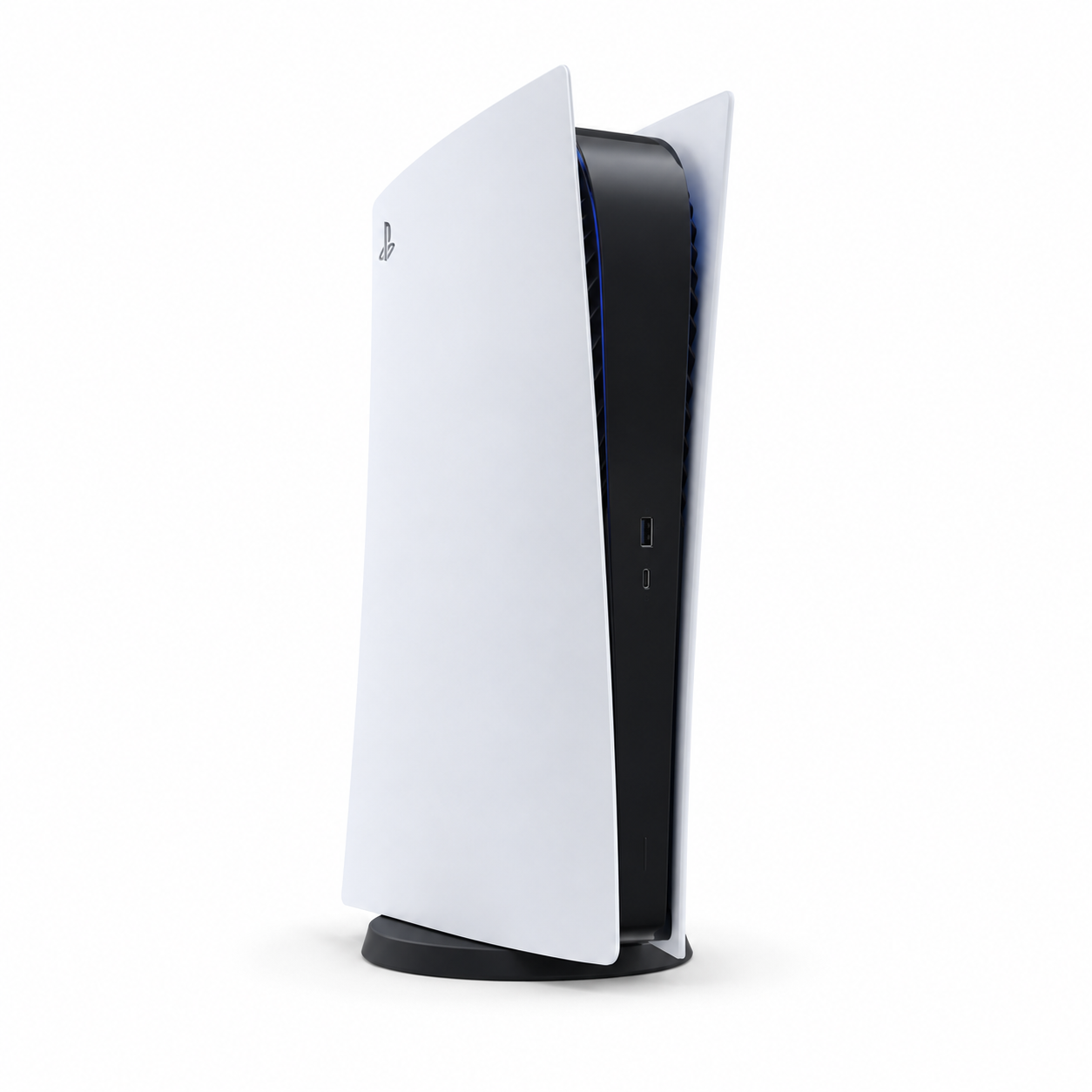 PlayStation 5 Digital · 825 GB · ilustración referencial del modelo, sin accesorios