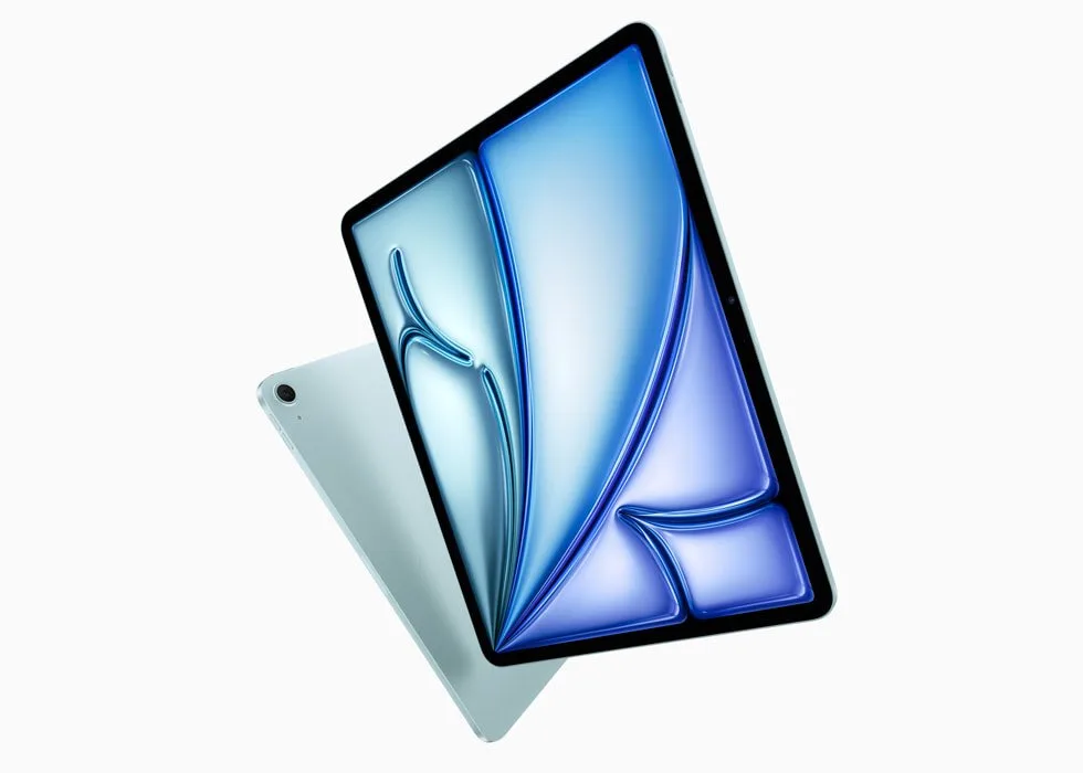 iPad Air M2, imagen referencial frontal y posterior