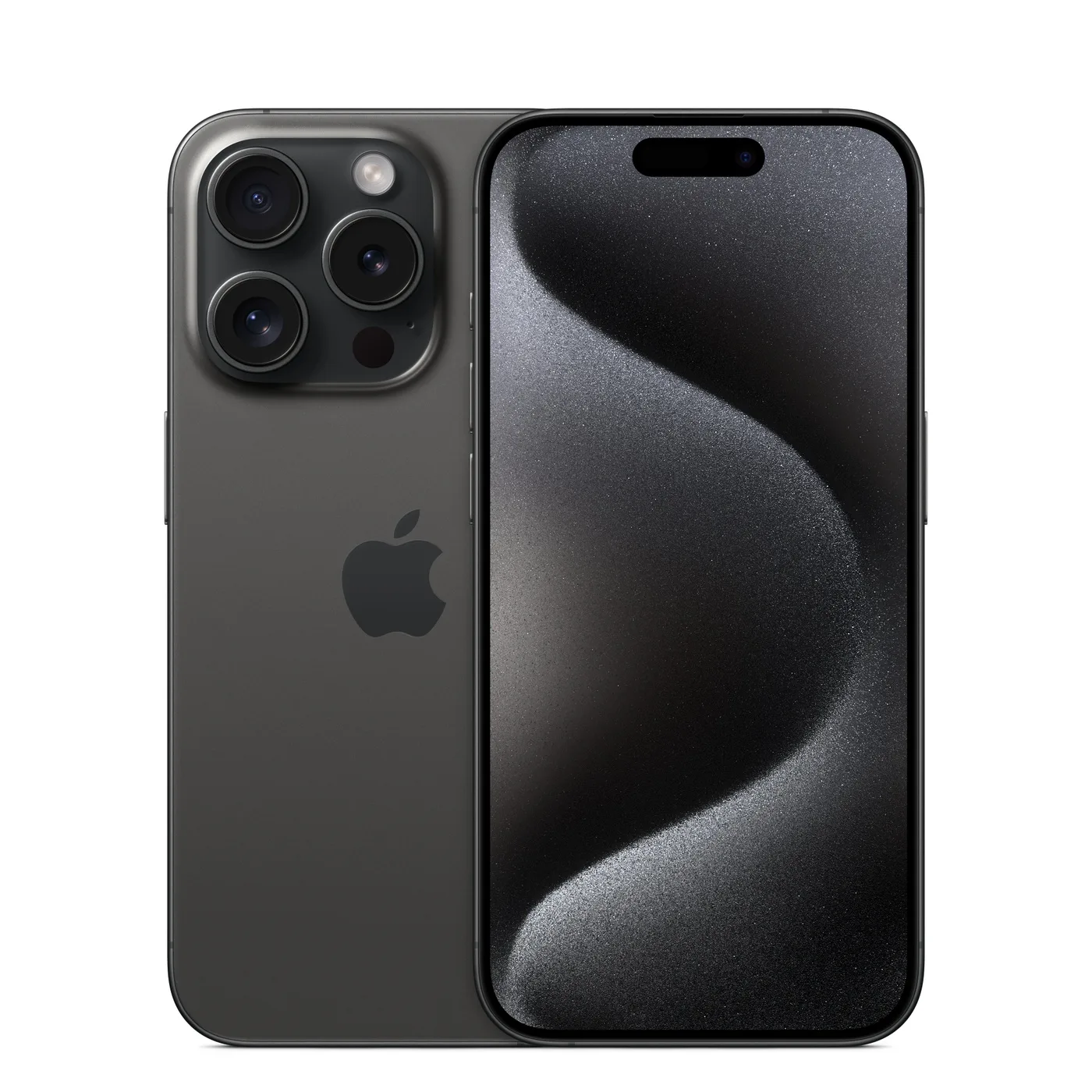 iPhone 15 Pro, imagen referencial frontal y posterior