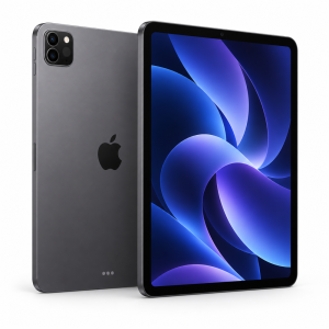 iPad Pro M2, ilustración frontal y posterior