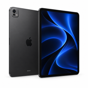 iPad Pro M4, ilustración frontal y posterior
